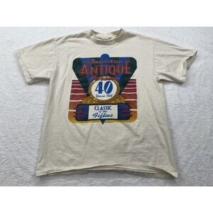 Vintage 1996 PK Clothing Co Genuine Antique Person 40th Birthday T-Shirt Mens L